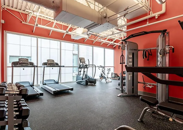 Downtown Mich Ave Gym Rooftop #10