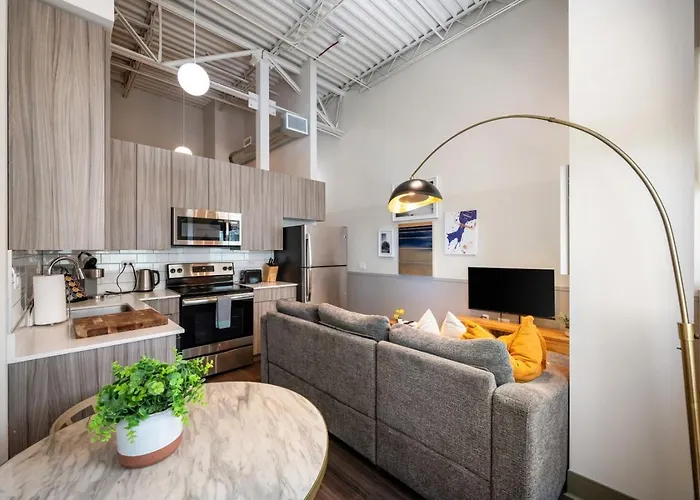 Downtown Mich Ave Gym Rooftop #10 Apartamento *